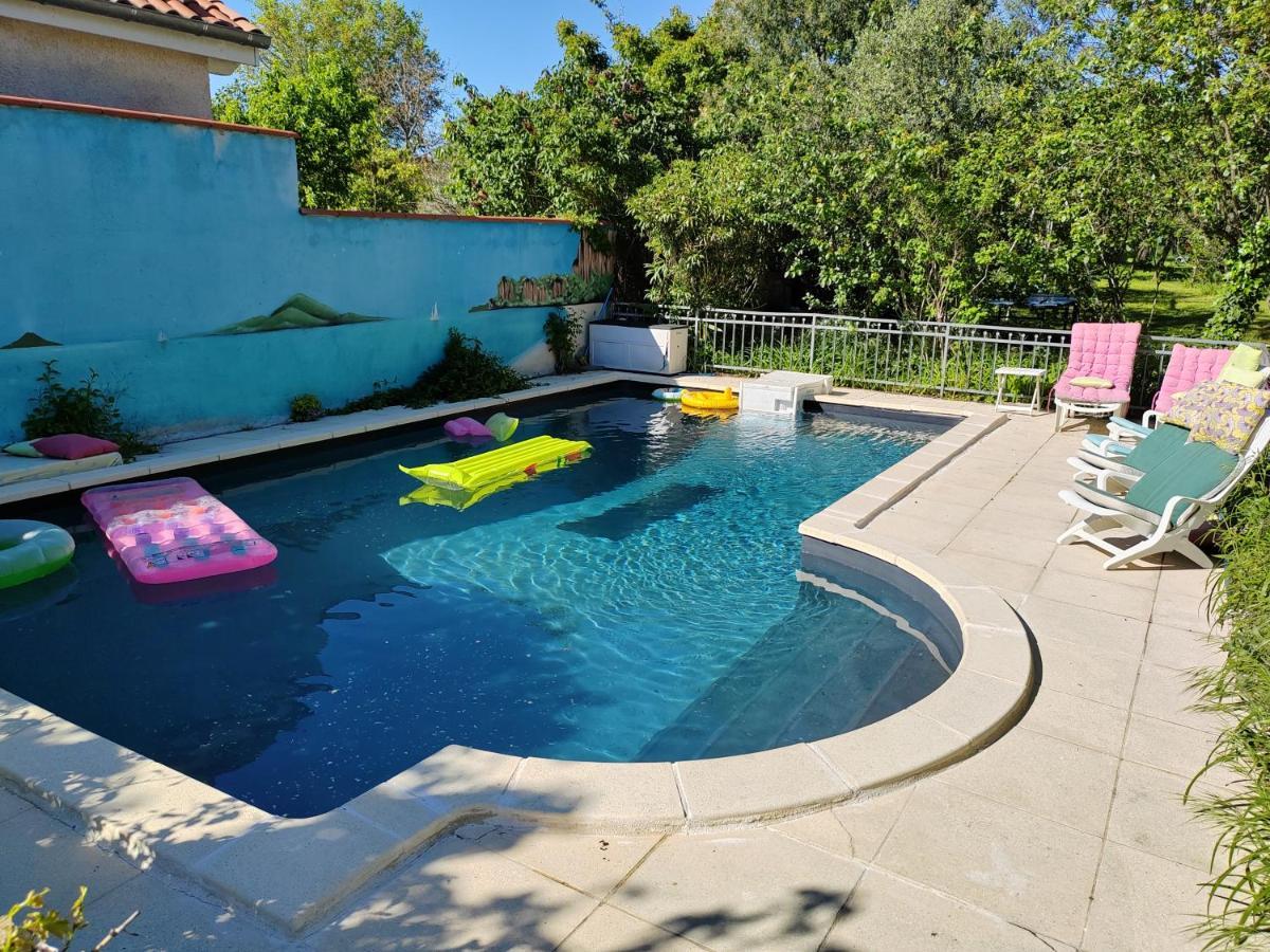 Appart Independant, 1 Lit Deux Personnes Et 1 Appoint Piscine Jardin Direct Gare Aeroport Et Jardin Тулуза Екстериор снимка